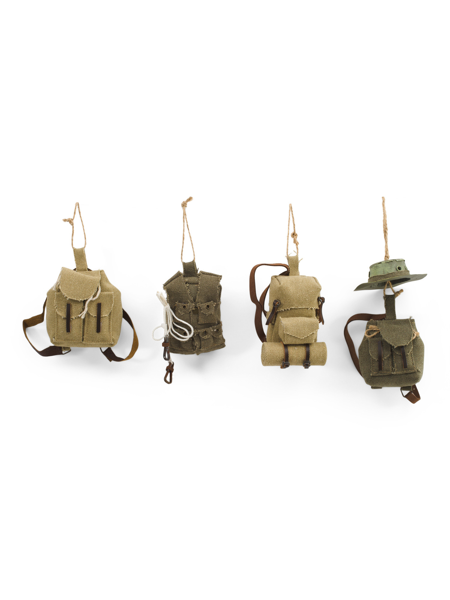 Set Of 4 Backpack Christmas Ornaments | Pillows & Decor | Marshalls | Marshalls