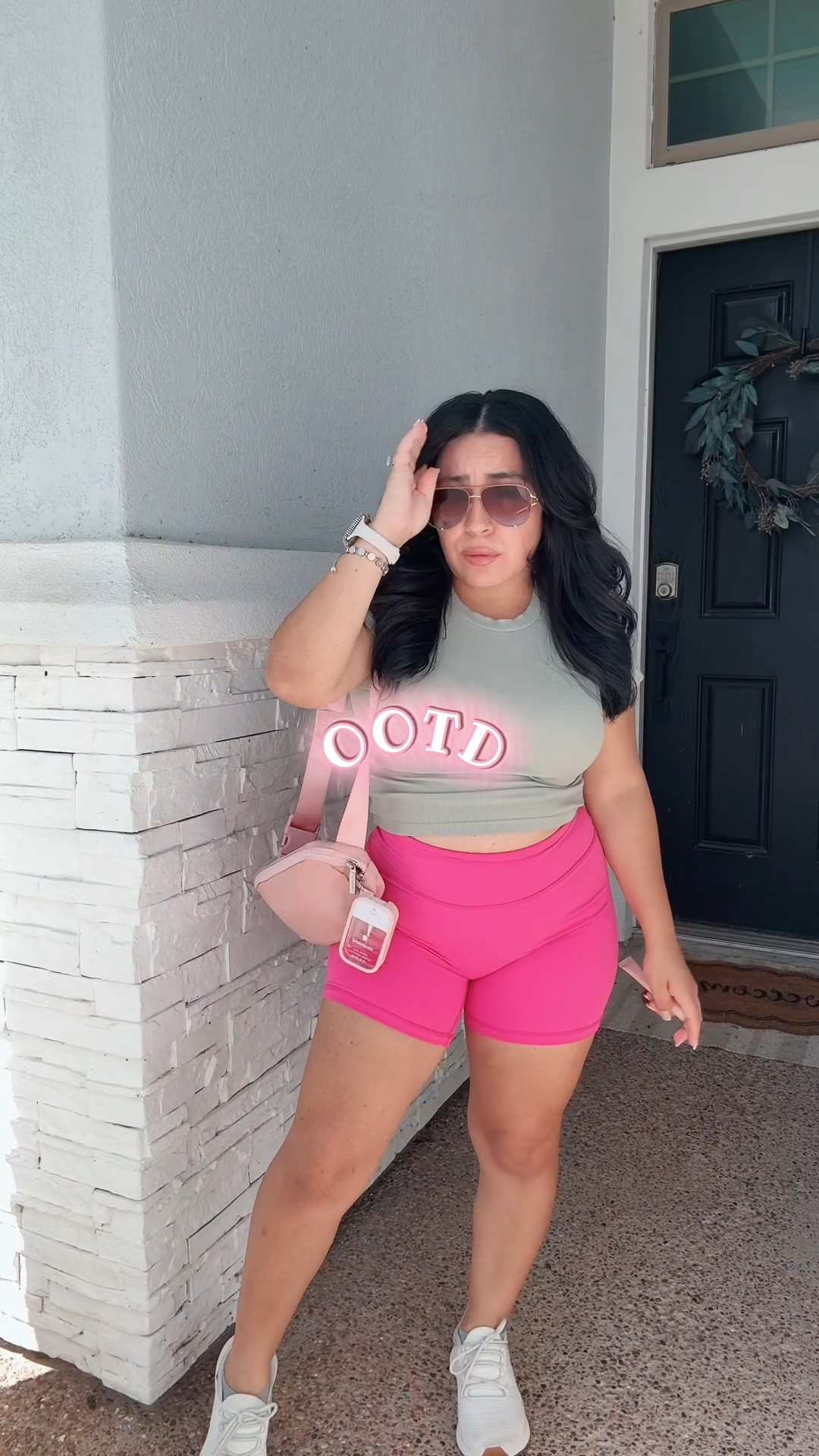 OOTD💚💖 I live in activewear 😍🥰

#LTKmomlife #LTKootd #LTKPetite