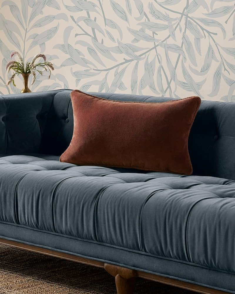 Loloi Chris Loves Julia Liza Collection PCJ0020 Cinnamon 13'' x 21'' Cover w/Down Pillow | Amazon (US)