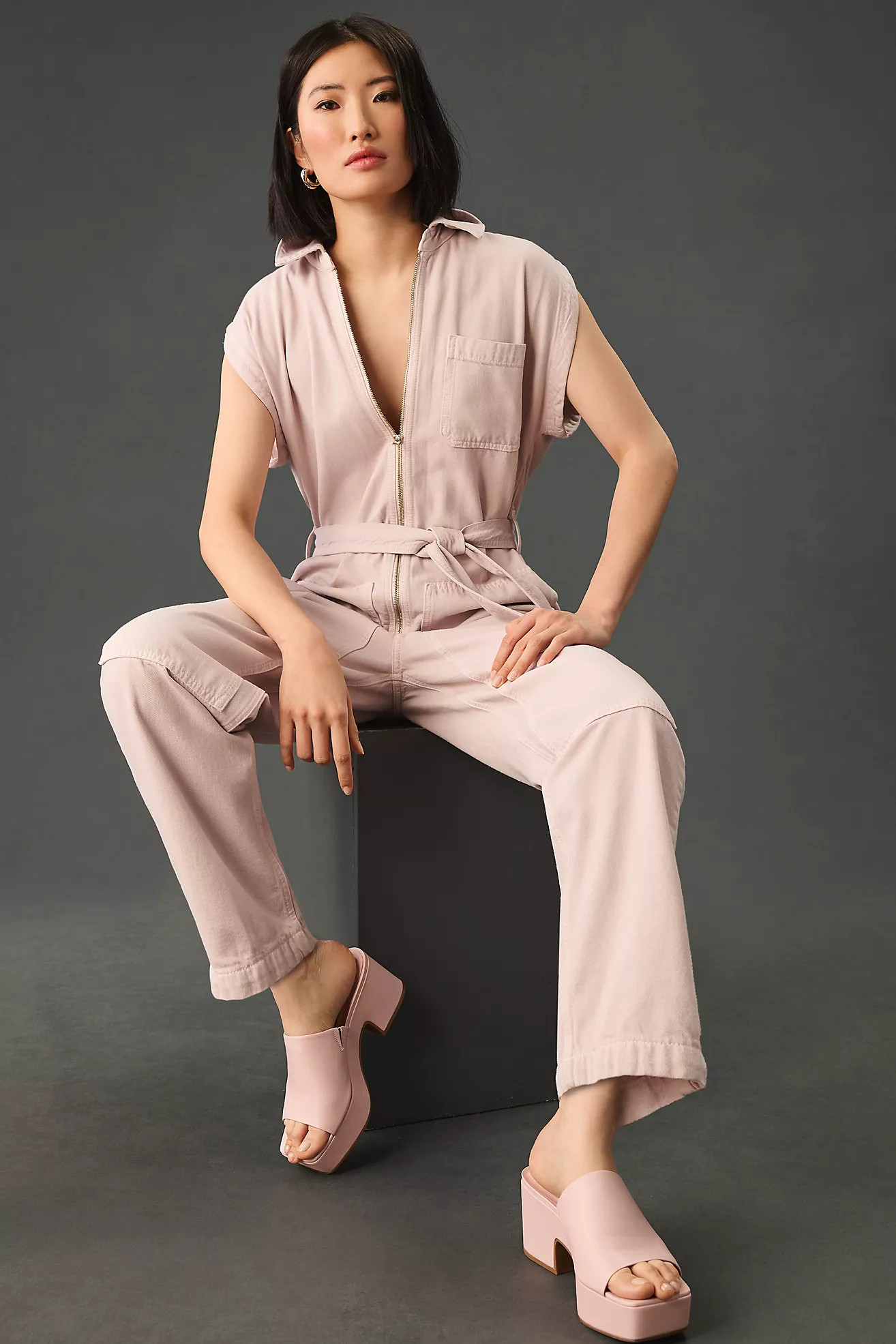 Etica Sabina Carpenter Jumpsuit | Anthropologie (US)