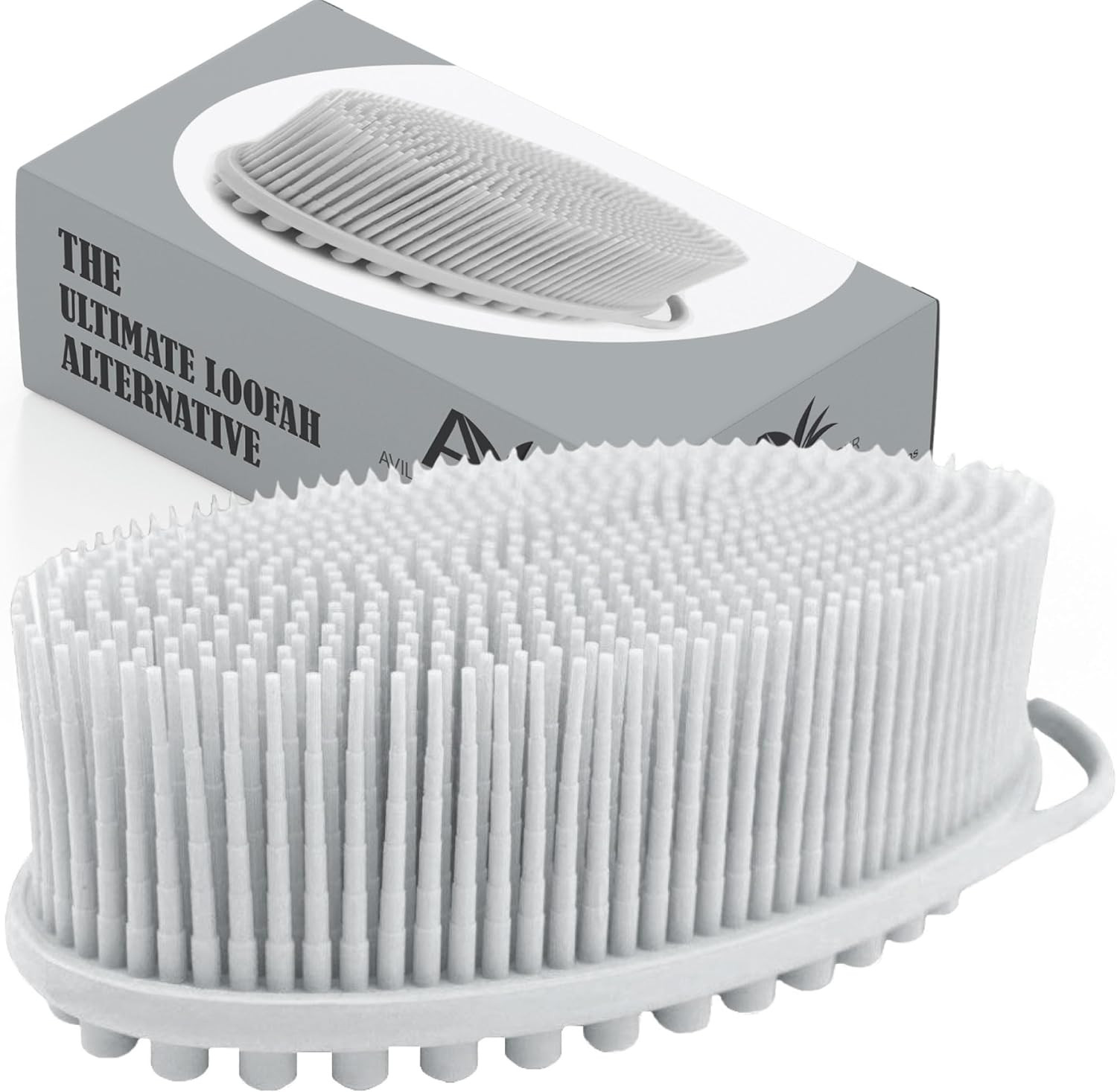 Avilana Body Scrubber, Dual-Sided Silicone Body Scrubber – Gentle Body Brush & Soothing Massage... | Amazon (US)