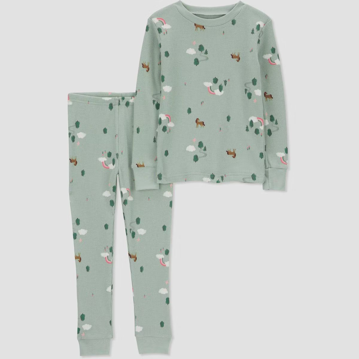 Carter's Just One You® Toddler Girls' Long Sleeve 2pc Pajama Set | Target