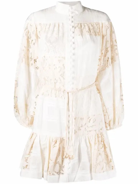 ZIMMERMANN Vestido Andes Acinturado - Farfetch | Farfetch Global