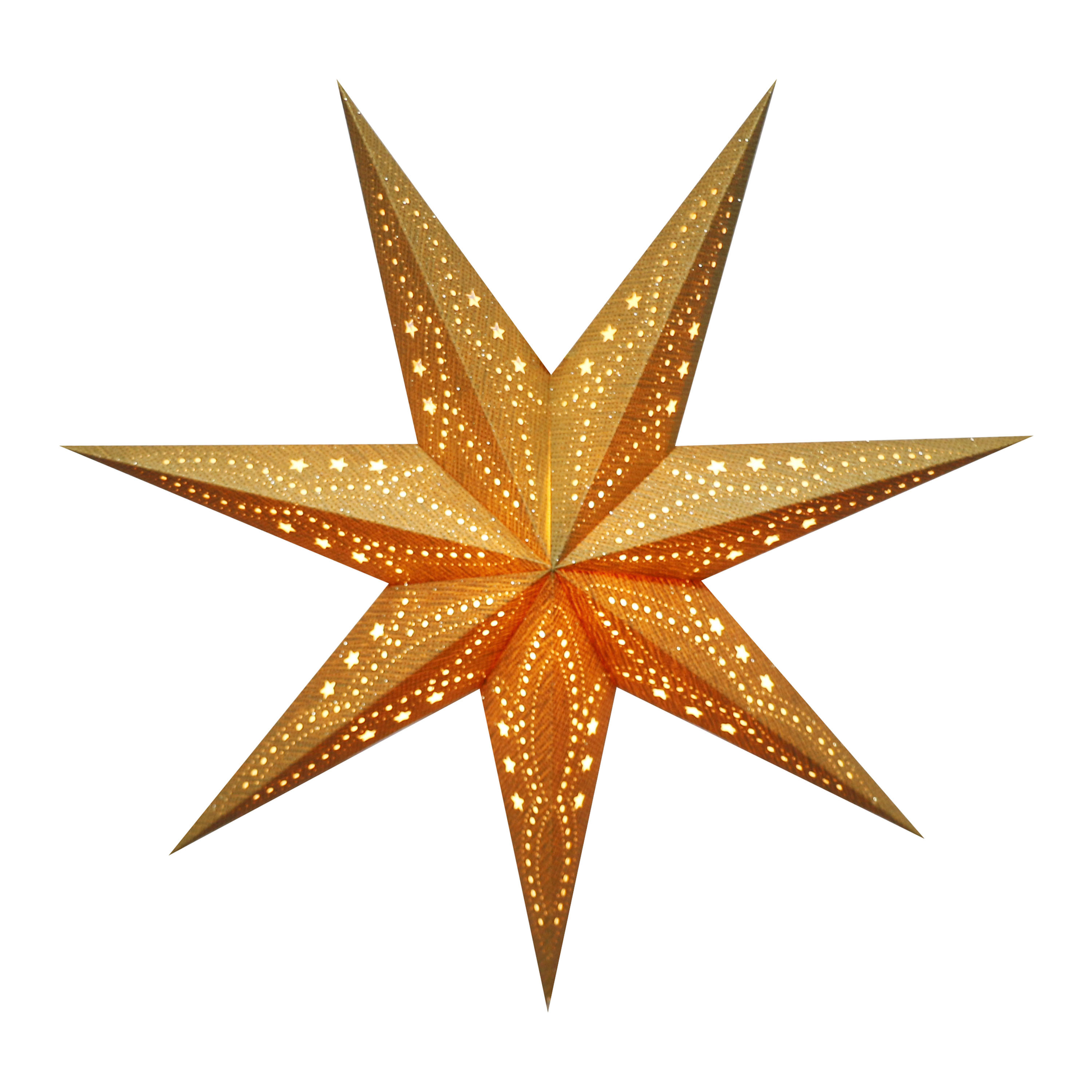 Metallic Paper Cutout Star Hanging Decor | World Market