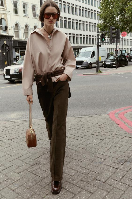 POPLIN BUTTON SHIRT | Zara US