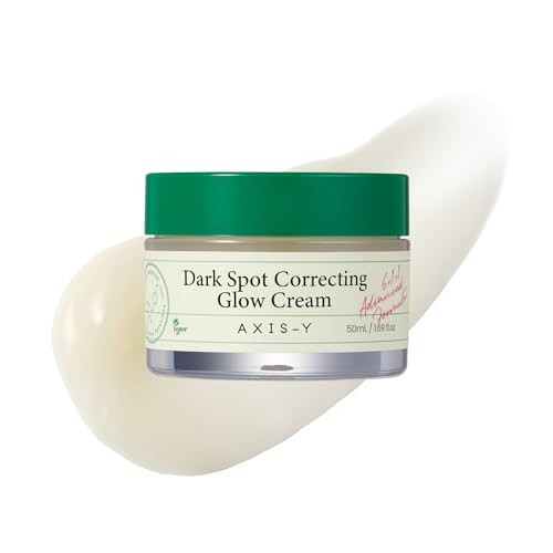 AXIS-Y Dark Spot Correcting Glow Cream - Brightening & Hydrating Moisturizer Face Cream with 2% Alpha-Arbutin, 5% Niacinamide & Ceramide - Vegan Korean Skin Care for All Skin Types - 1.69 fl. oz. | Amazon (US)