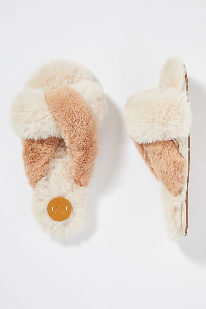 Lexie Open-Toe Slippers | Anthropologie (US)