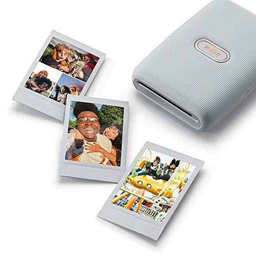 Fujifilm Instax Mini Link Smartphone Printer - Ash White | Amazon (US)
