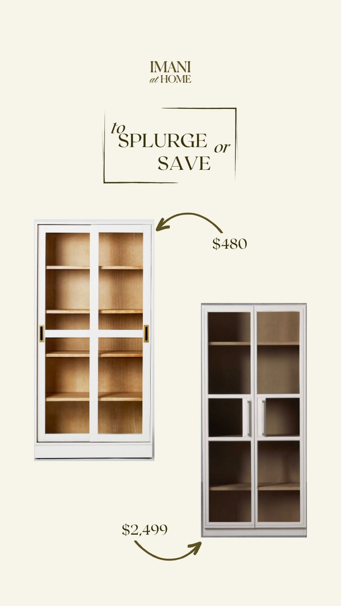 Tall cabinets for storage & styling! 

#LTKhome