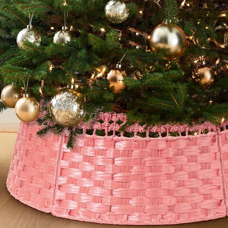 Ayieyill 26 Inch Christmas Tree Collar, Christmas Tree Skirt Cover for Christmas Tree Decorations... | Walmart (US)