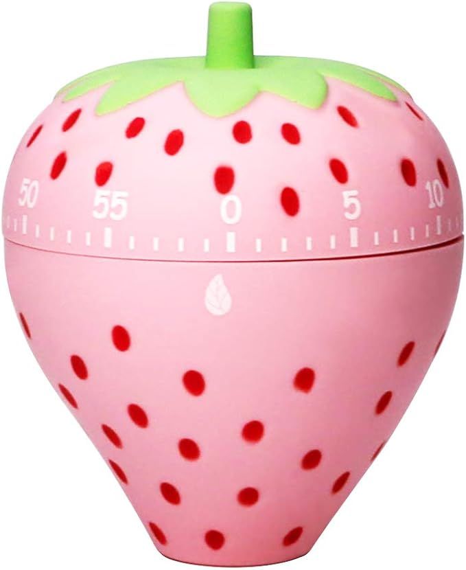 Kitchen Timer Cute Fruit Cookie Kitchen Timer | Novelty Manual Cooking Timer | Fun Shaped Mechani... | Amazon (US)