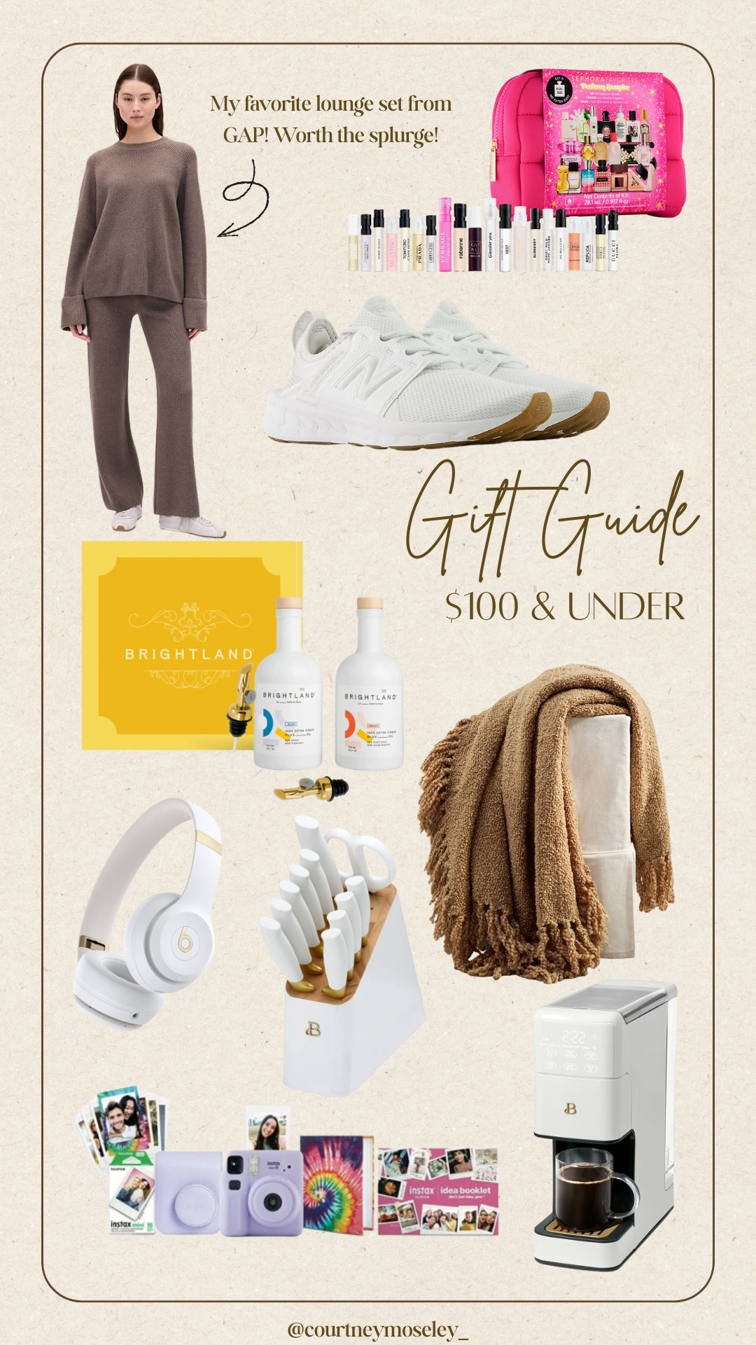 Gifts under $100 for her!  

 #LTKGiftGuide #LTKHoliday