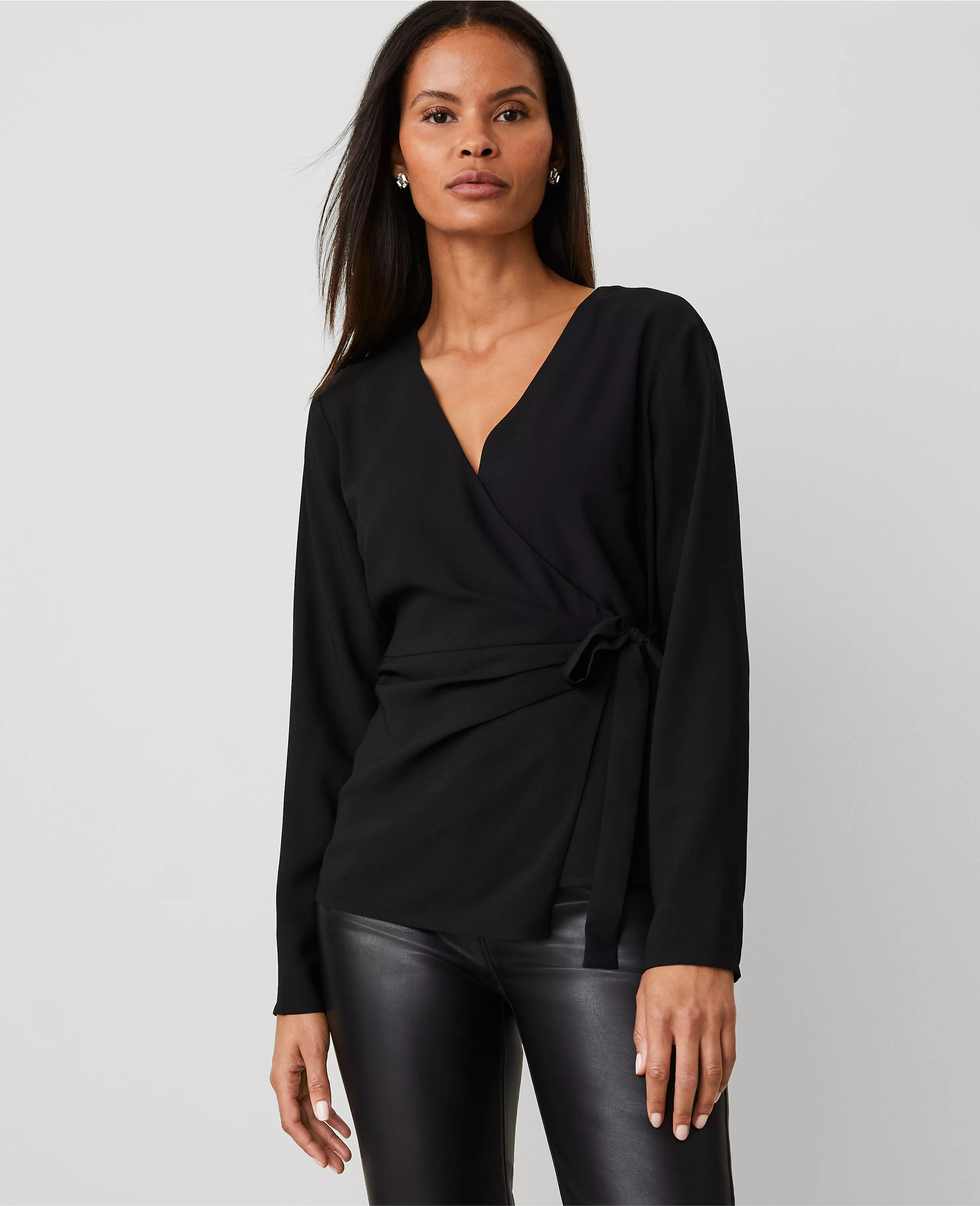 Modern Wrap Blouse | Ann Taylor (US)