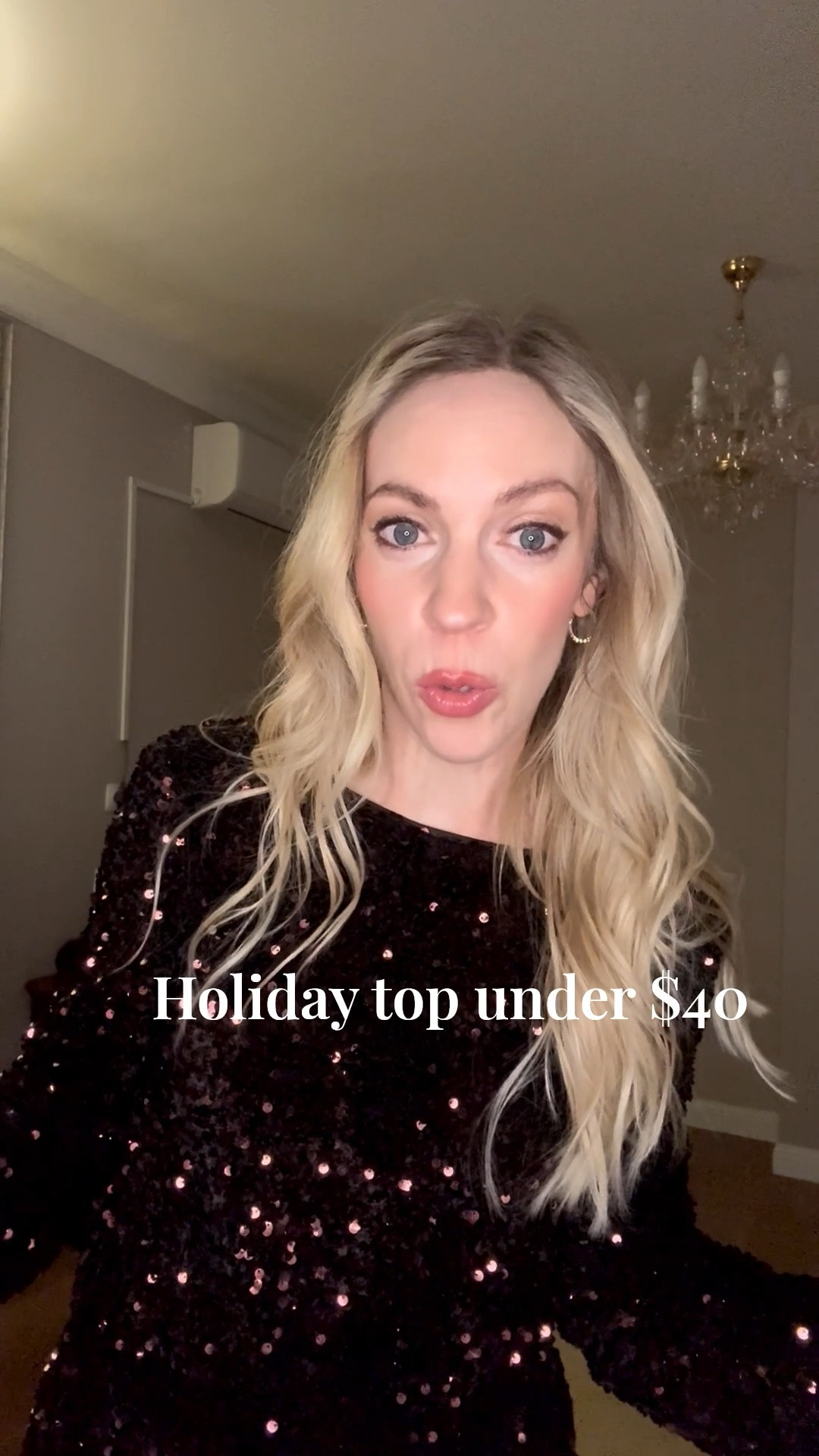 This sequin top is so pretty and perfect for holiday parties or New Year’s Eve - under $40

#LTKFindsUnder50 #LTKSaleAlert #LTKHoliday
