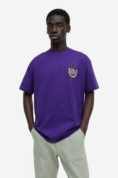 Relaxed Fit Printed T-shirt | H&M (US, CA, MX)