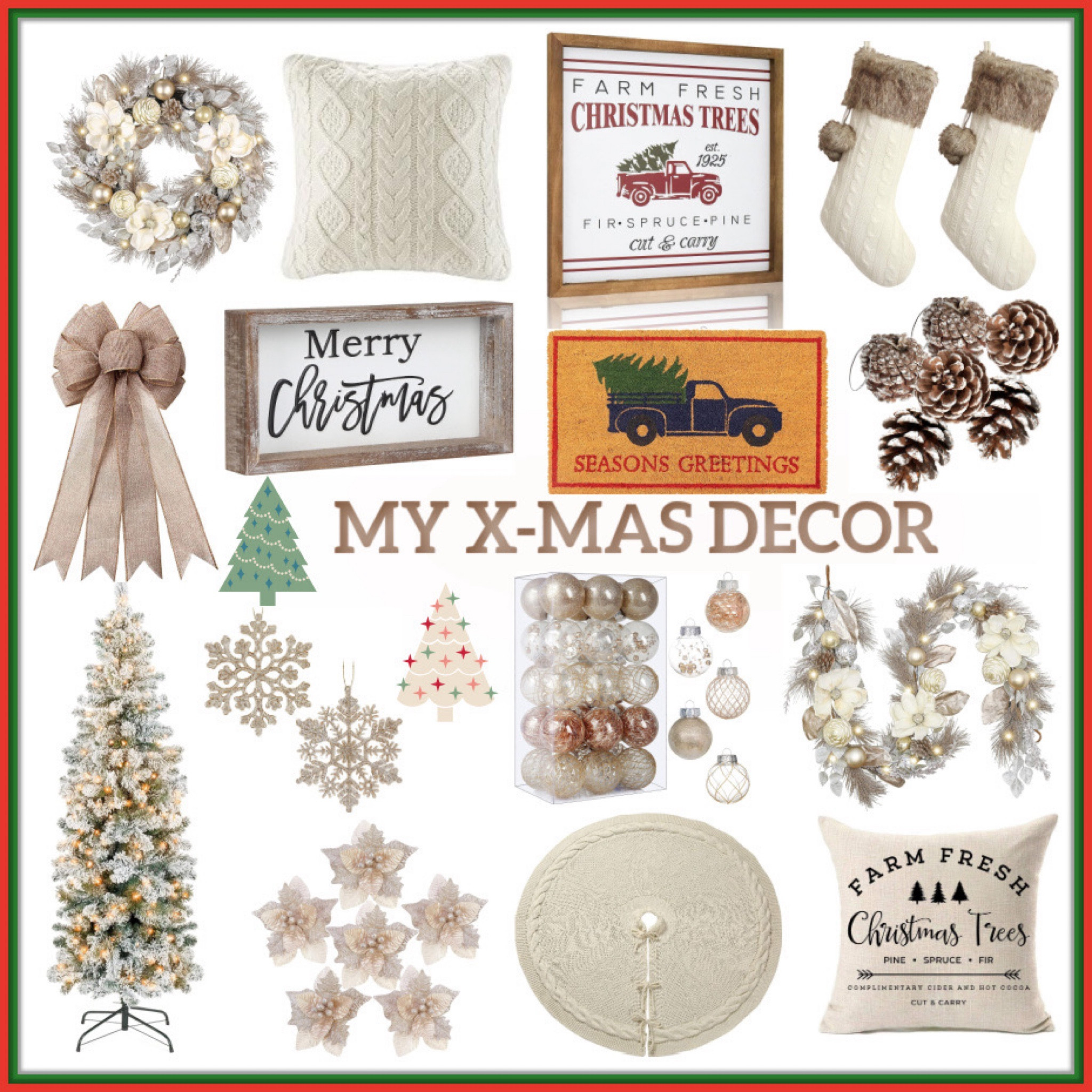 Christmas decor 

#LTKHoliday #LTKhome #LTKSeasonal