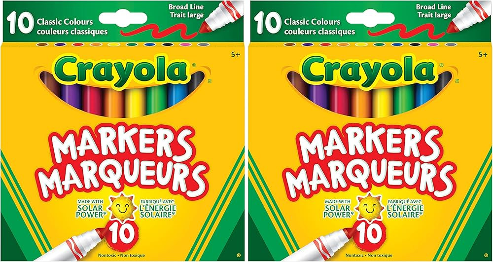 2pk Bundle of 10ct Original Broad Line Markers | Amazon (CA)