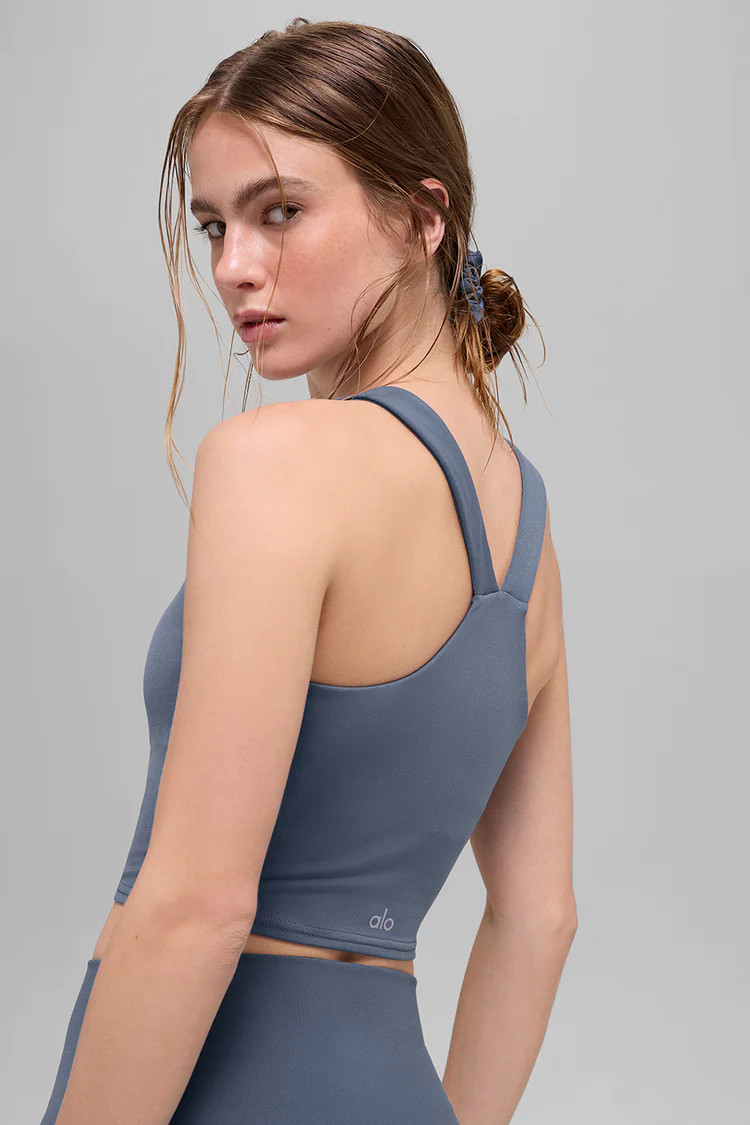Airbrush Real Bra Tank - Bluestone | Alo Yoga (US)