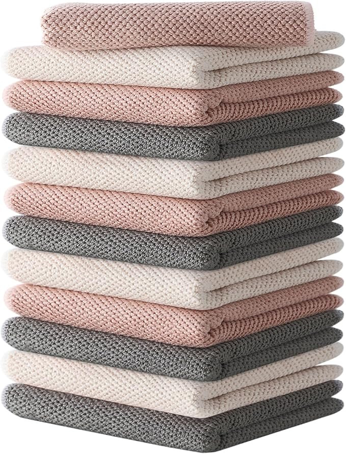 12Pack Barista Towels, Barista Microfiber Cloths, Coffee Cleaning Accessories for Espresso Machin... | Amazon (US)