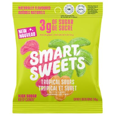 SmartSweets Tropical Sours Pouch | Well.ca