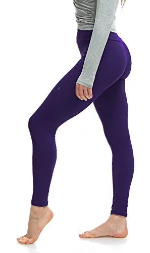 LMB Lush Moda Leggings for Women with Comfortable Yoga Waistband - Buttery Soft in Many of Colors... | Walmart (US)