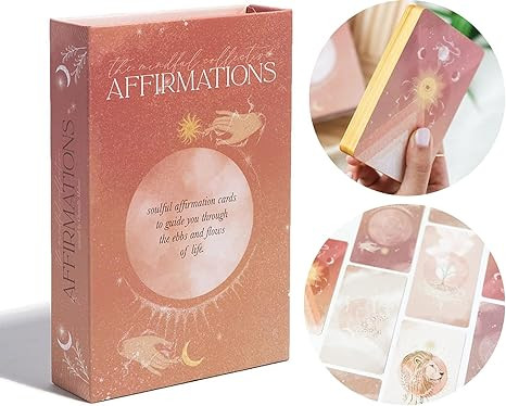 AFFIRMATION CARDS FOR WOMEN - 36 Positive Affirmations Cards. Self Care Oracle Cards, Daily Affir... | Amazon (US)