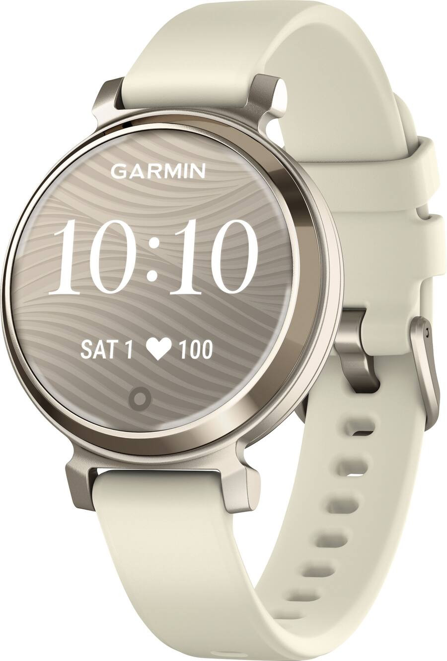 Garmin - Lily 2 Smartwatch 34 mm Anodized Aluminum - Cream Gold with Coconut Silicone Band - (202... | Best Buy U.S.