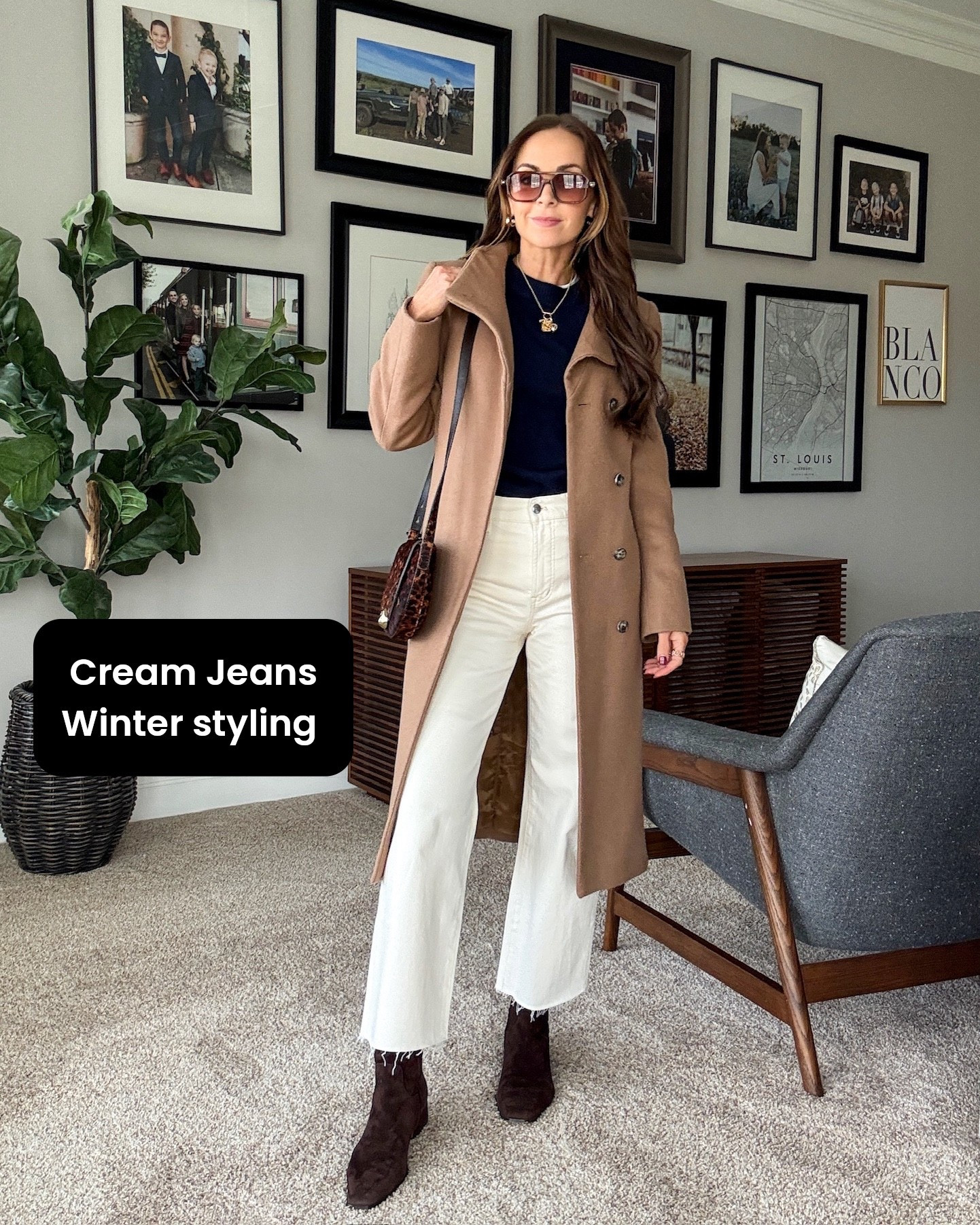 You don’t have to save a light colored Jean for warmer weather! Here is how I styled @madewell cream jeans for cooler weather 

#LTKgrwm #LTKootd