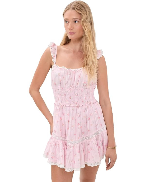 LOVESHACKFANCY Women's Maralina Dress | Amazon (US)