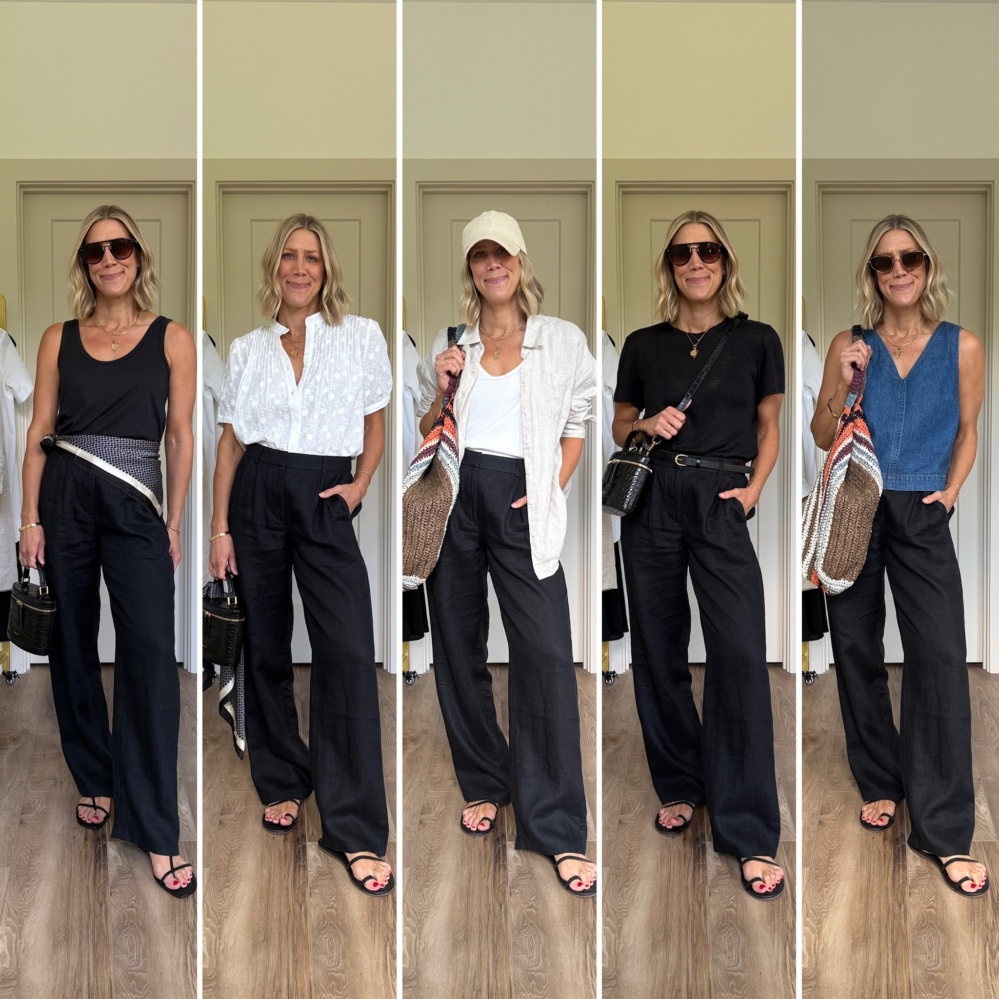 Summer Capsule: Linen Trouser Outfits (wearing 2)

#LTKOver40 #LTKSeasonal #LTKootd