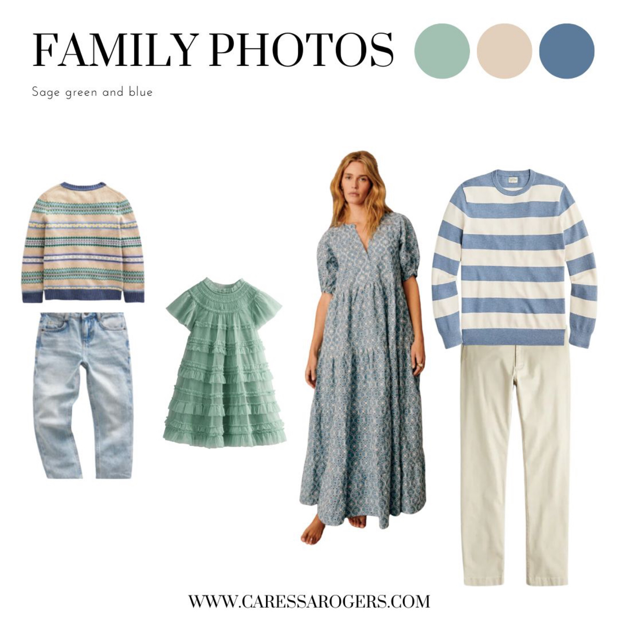 A perfect combo of sage green and blue family outfits ideal for my studio sessions. #LTKFind

#LTKkids #LTKstyletip #LTKfamily