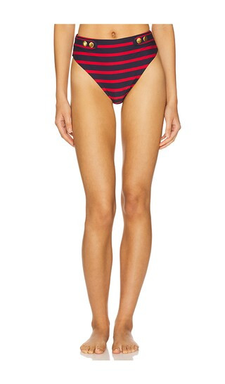 Emily Sailor Bottom in Red & Dark Navy | Revolve Clothing (Global)