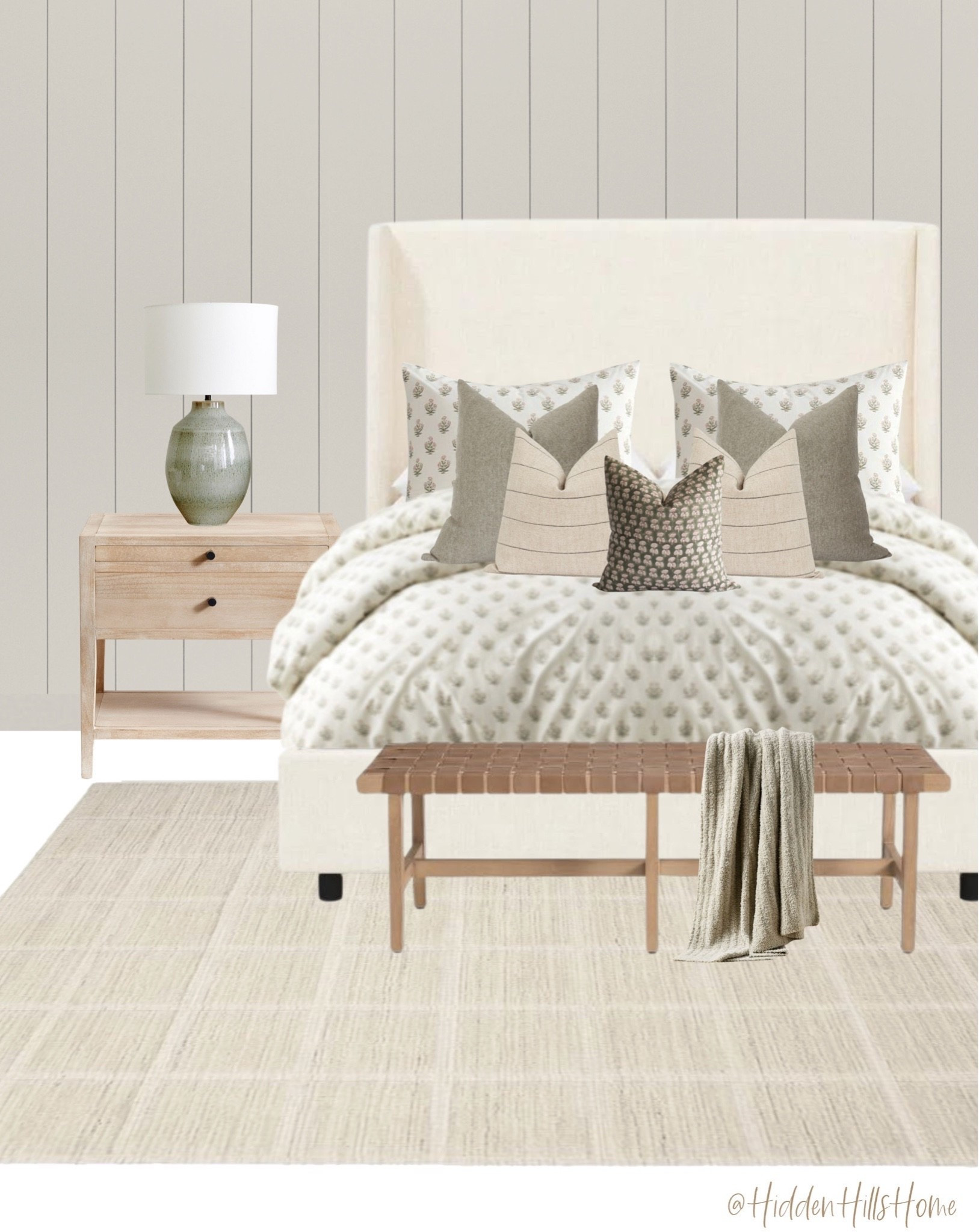Bedroom decor, bedroom mood board, master bedroom design ideas, home decor Inspo, primary bedroom #bedroom
Wall color is SW Drift of Mist

#LTKHome #LTKSaleAlert #LTKSeasonal