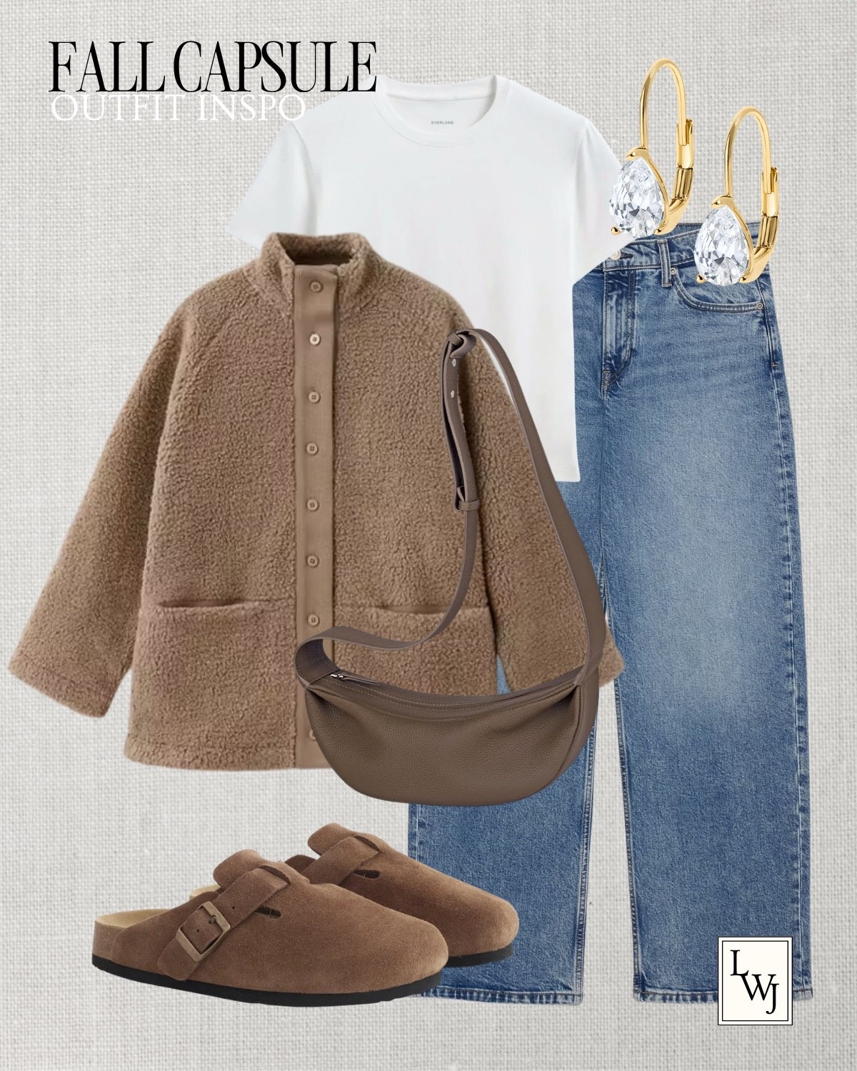 fall capsule wardrobe -- simple & polished outfit inspo

fall style / fall outfits / aritzia / banana republic / jcrew / mango / varley / quince / wide leg jeans / straight leg jeans / ankle jeans / ballet flats / suede loafers / kitten heel booties / everyday leather boots / waterproof boots / matching sets / sherpa jacket / fleece jacket / adidas spezial sneakers / clog mules / bucket tote / suede tote / tory burch romy

#LTKootd #LTKSeasonal