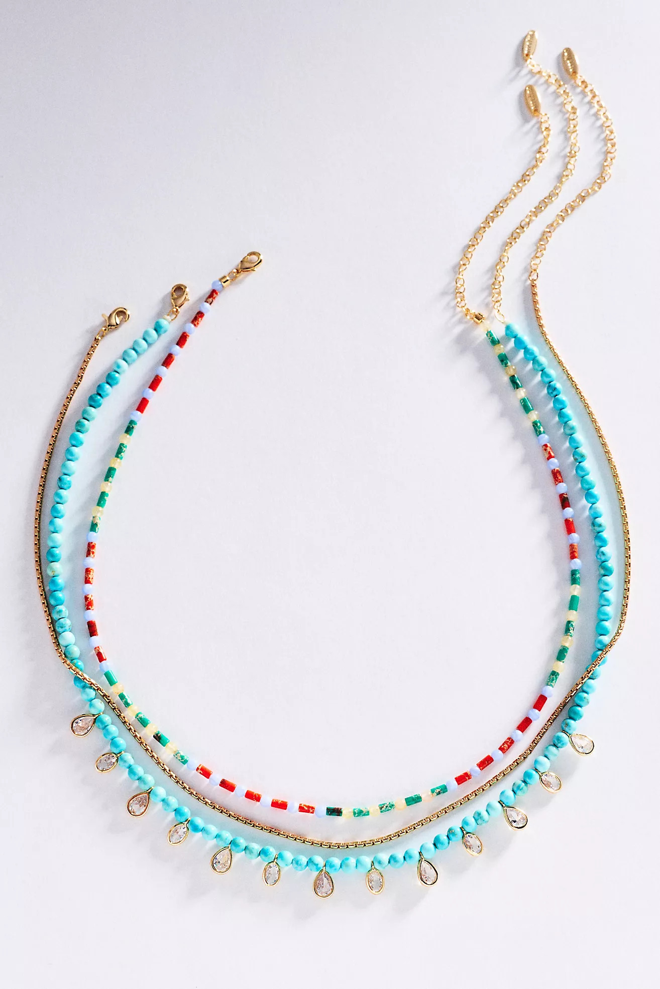 Shades of Sea Layering Necklaces | Anthropologie (US)