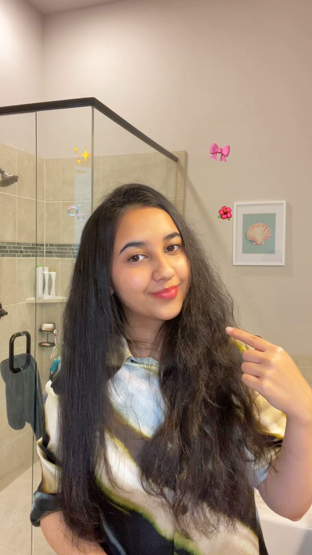 im OBSESSED with this straightner 😭🎀😍 its game changing for my hair!! #tymo #tymoring #hair 