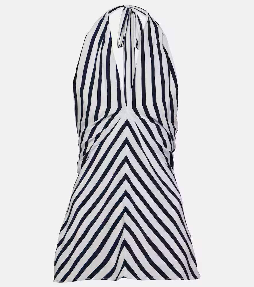 Staud Dawn striped halterneck top | Mytheresa (US/CA)