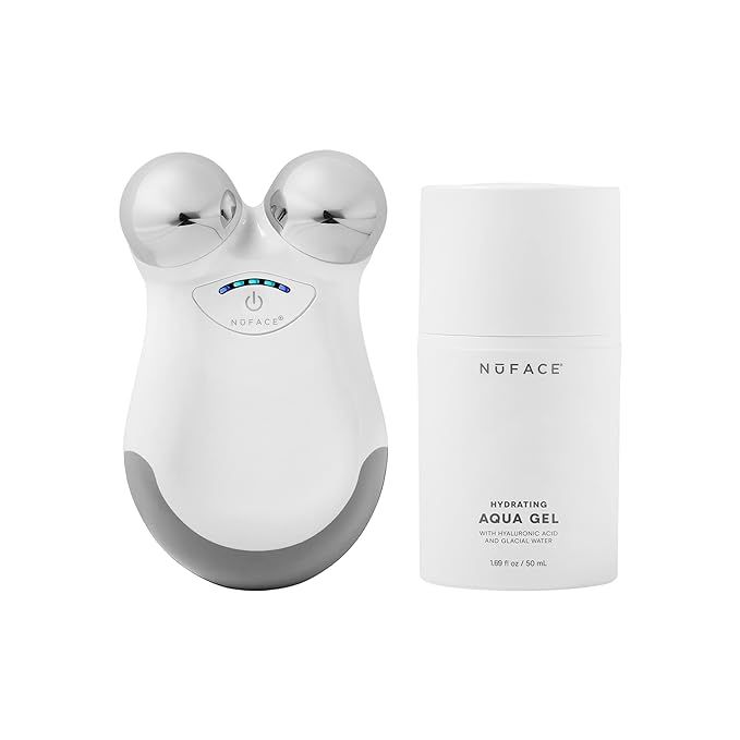 NuFACE Mini Starter Kit – Mini Facial Toning Device, Travel Size Microcurrent to Contour, Tone ... | Amazon (US)