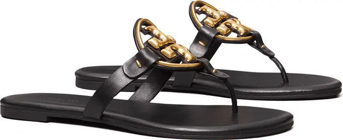Metal Miller Soft Leather Sandal (Women) | Nordstrom