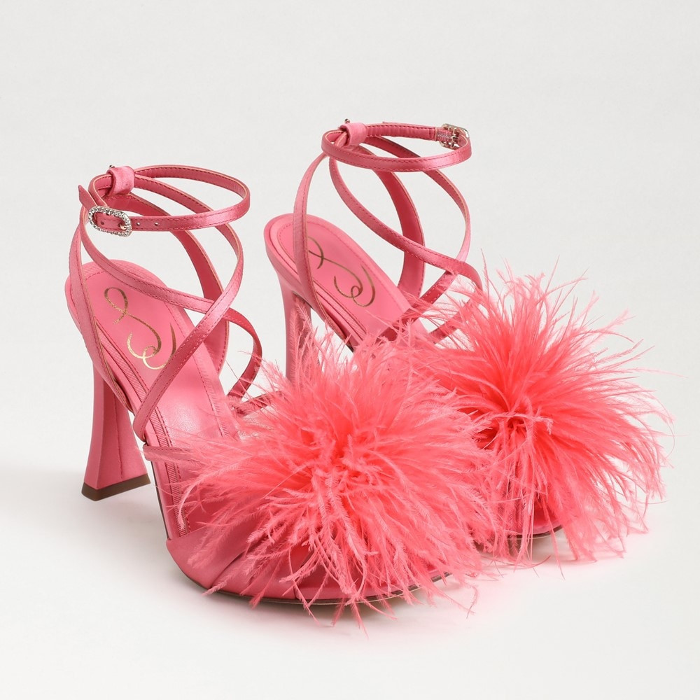 Layton Feather Strappy Heel | Sam Edelman