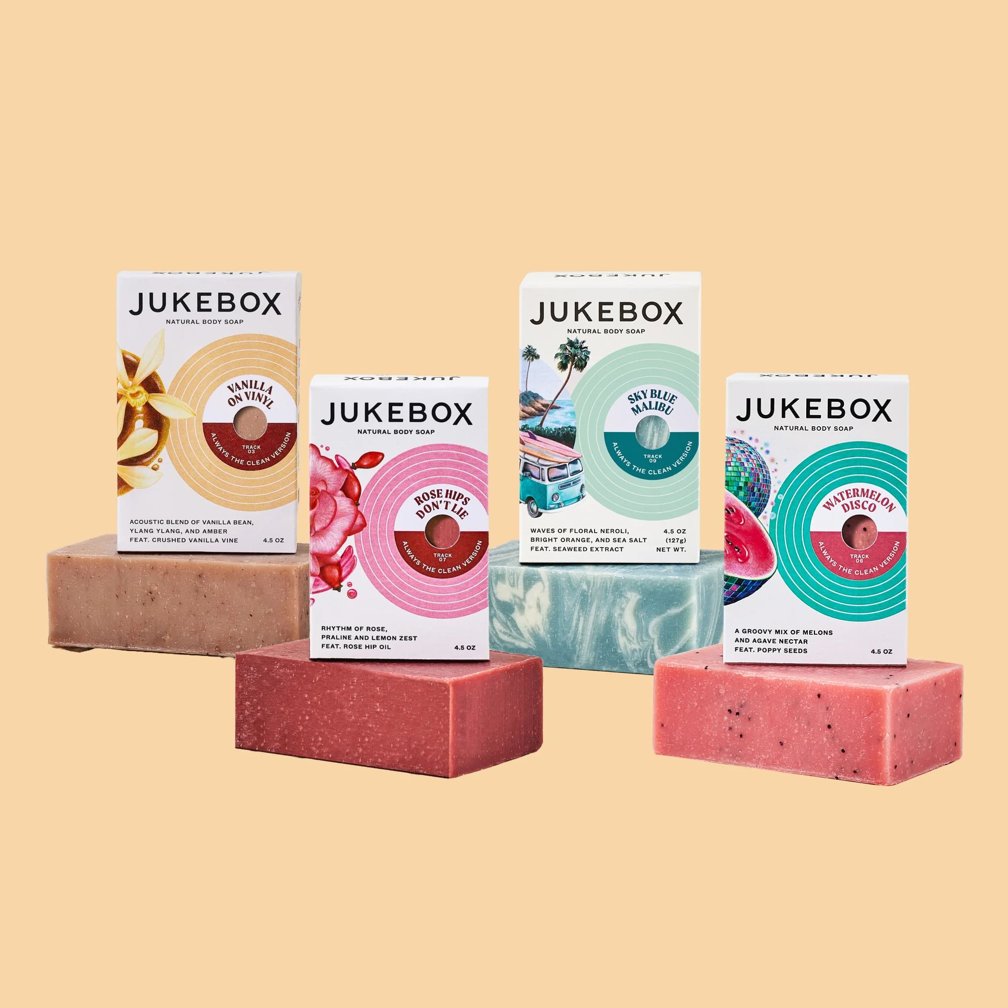 Mini Mix Pack (4 Soaps) | Jukebox