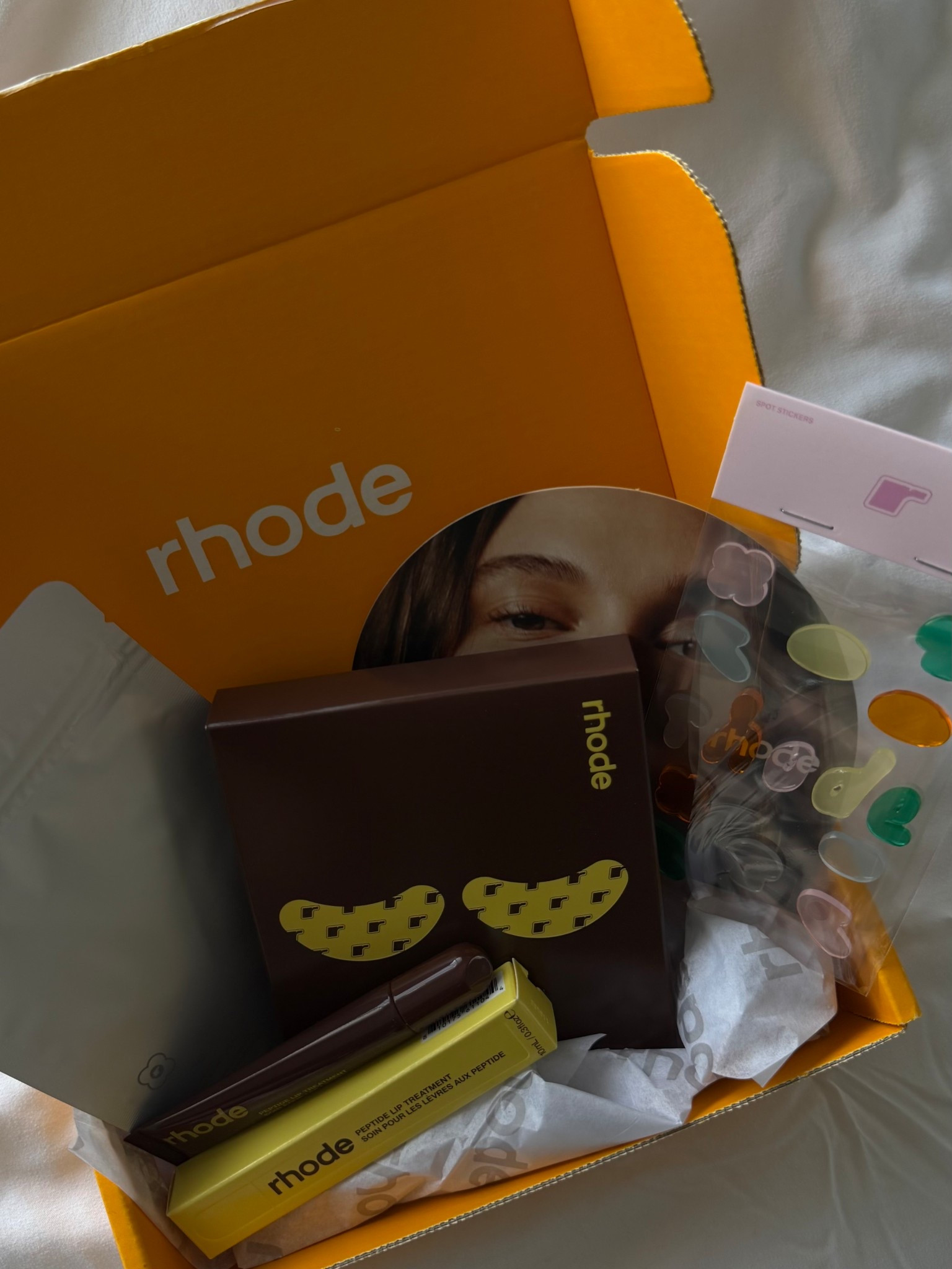 RHODE X THE BIEBERS!! 🍌🫧🍄🌼 the lip treatment smells soooo good! 

#LTKBeauty #LTKgrwm #LTKFestival