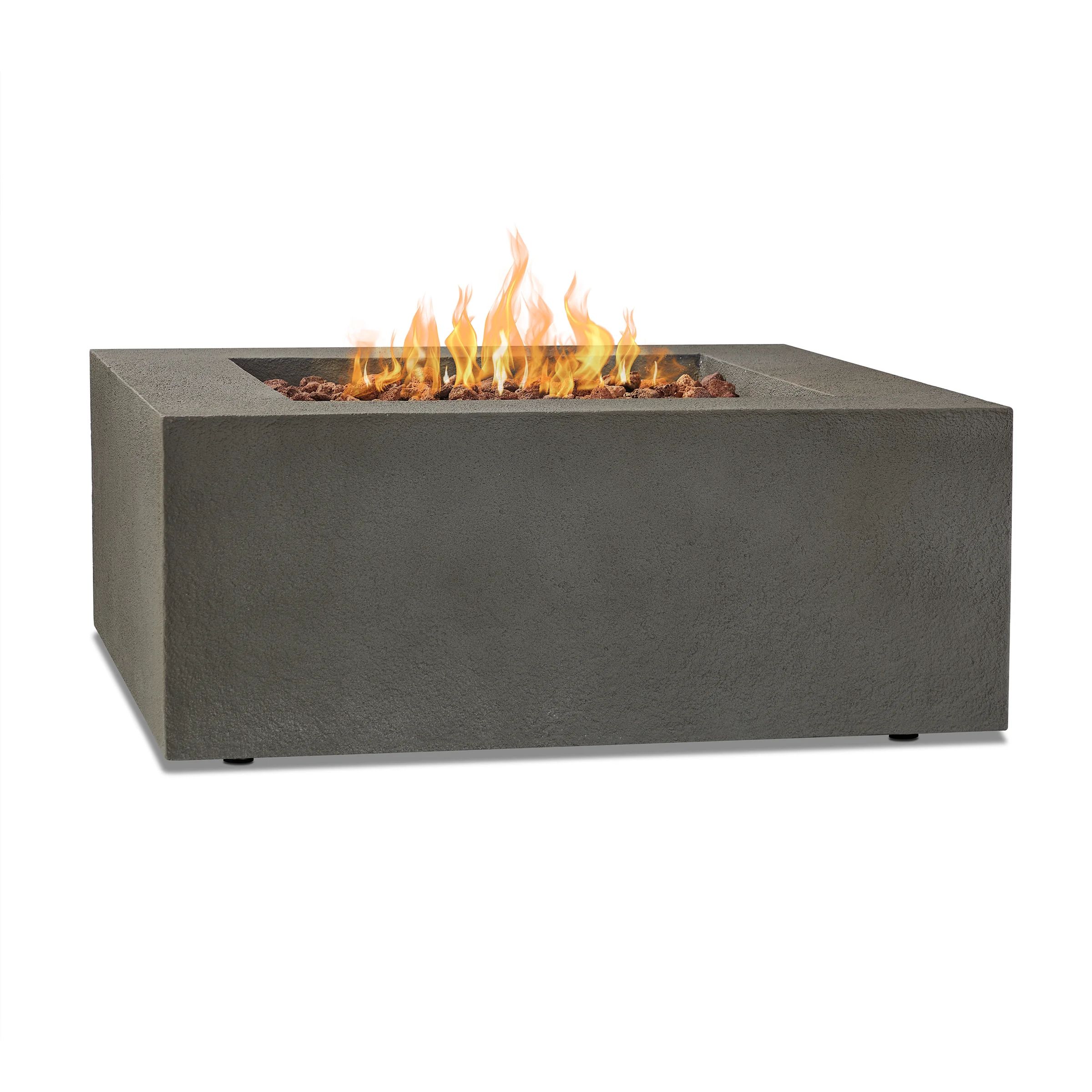 BALTIC Concrete Fire Pit Table with Lid | Wayfair North America