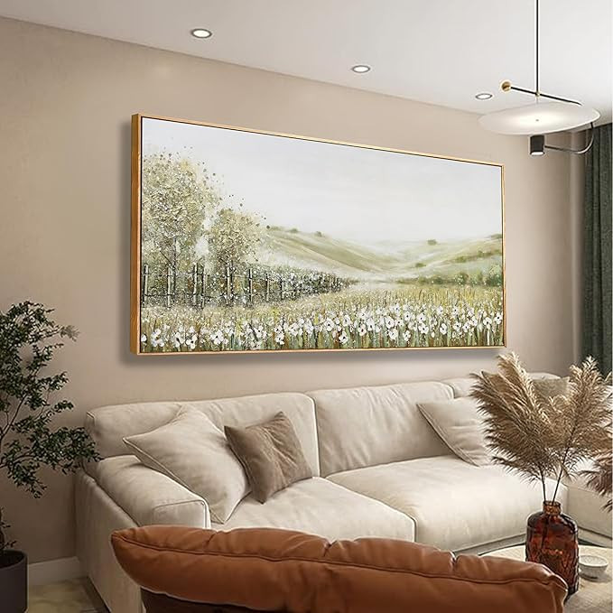 Canvas Wall Art Decor Home paintings Wall Art Prints Modern Framed Wall Decorations Natural Mount... | Amazon (US)