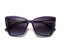 SOJOS Trendy Polarized Sunglasses For Women Retro Womens Oversized Square Cat Eye Sun Glasses UV ... | Amazon (US)