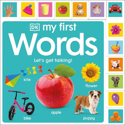 My First Words: Let's Get Talking - (My First Tabbed Board Book) by  DK (Board Book) | Target