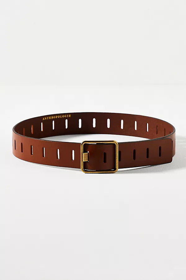 Notched Square Buckle Belt | Anthropologie (US)