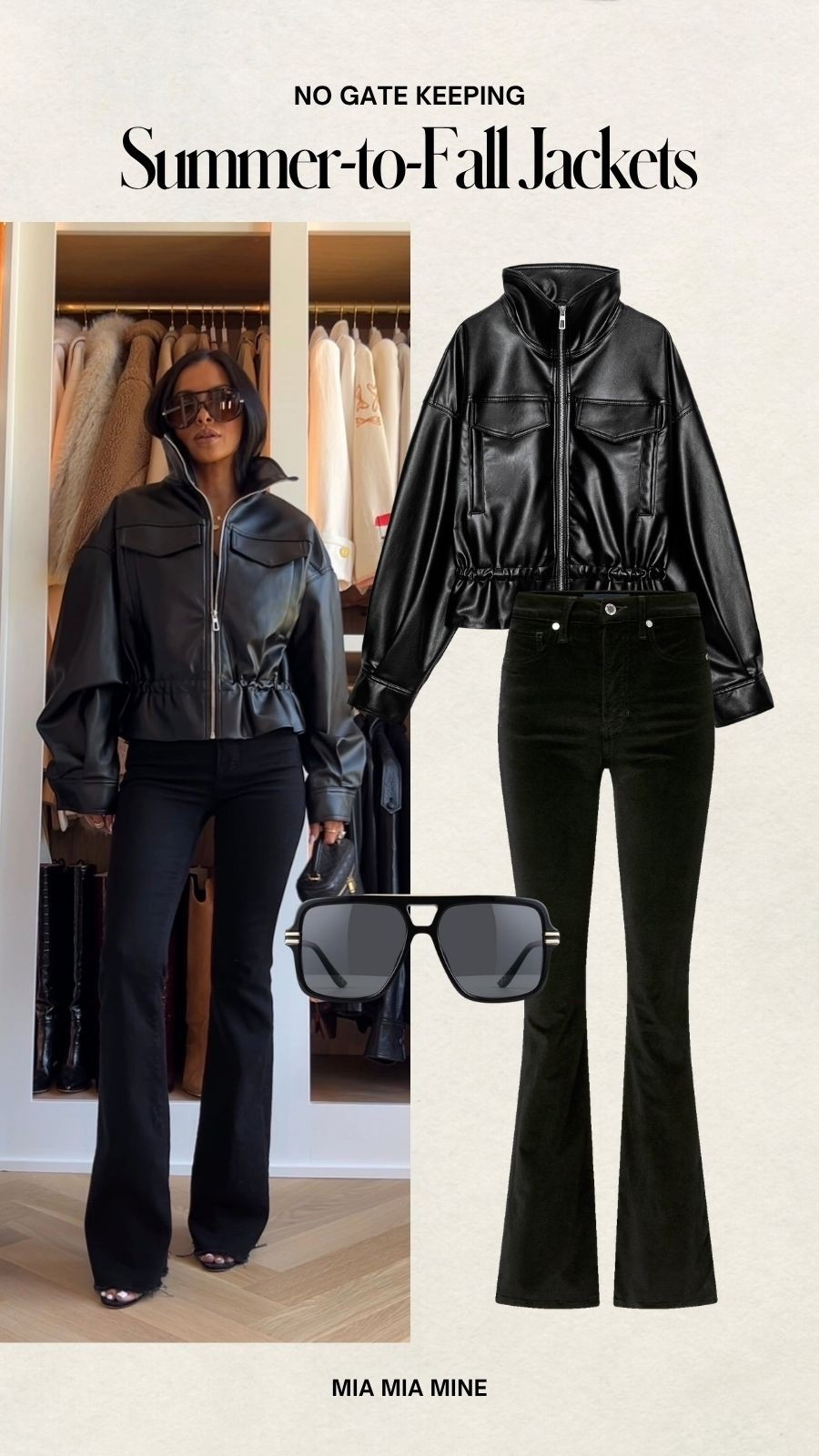 Zara fall outfit
Zara faux leather jacket
Veronica beard flared jeans
Amazon best sunglasses on sale

#LTKOver40 #LTKmomlife #LTKootd