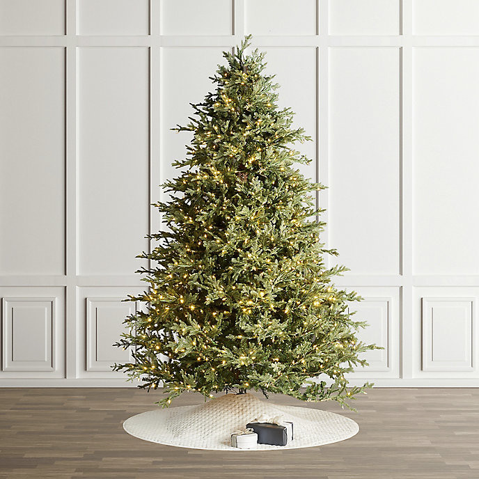 Classic Fraser Fir Full Profile Tree with Quick-Light & Lifelike Branches | Frontgate