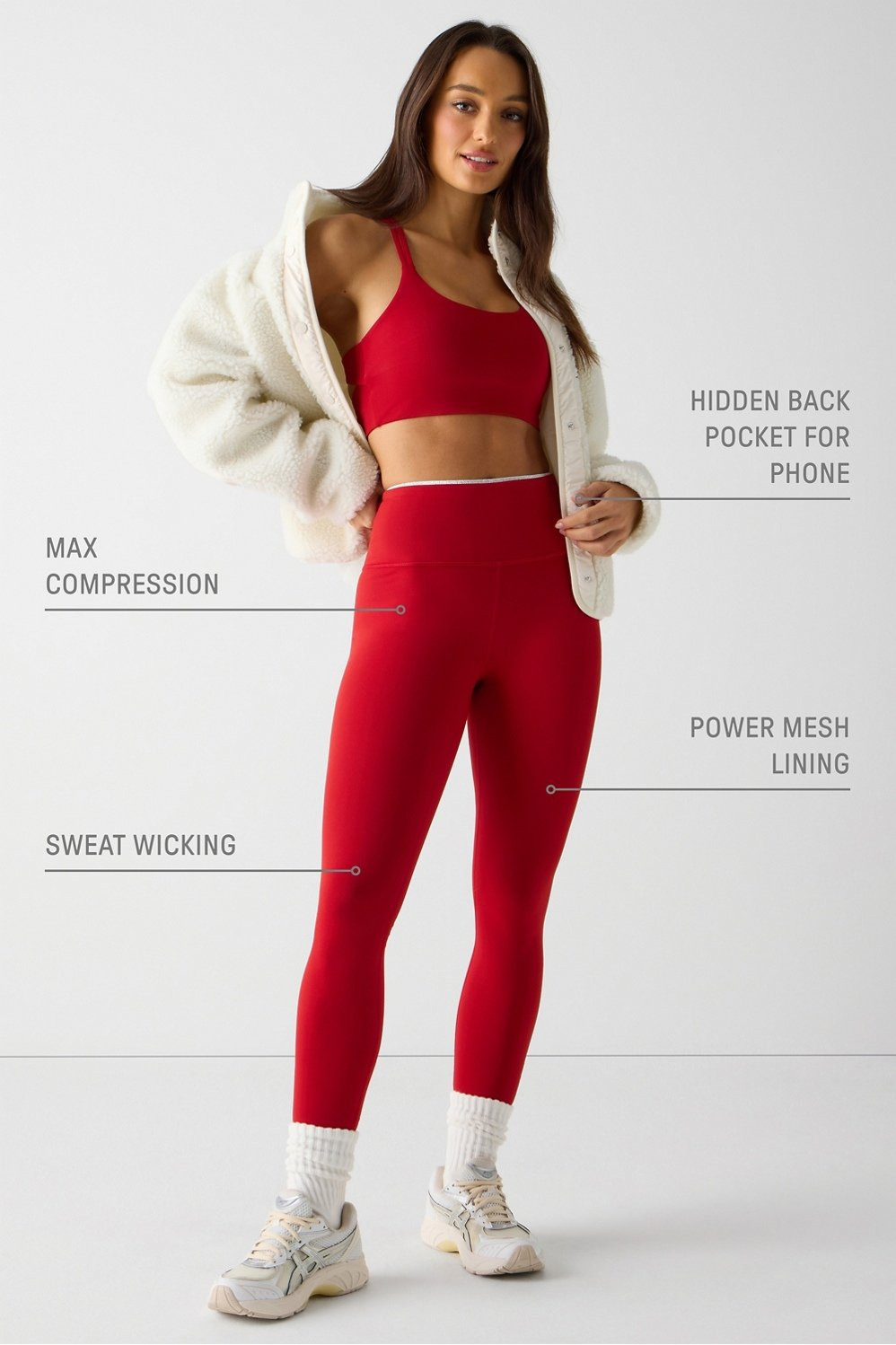 Boost Powerhold® High-Waisted Leggings | Fabletics Europe